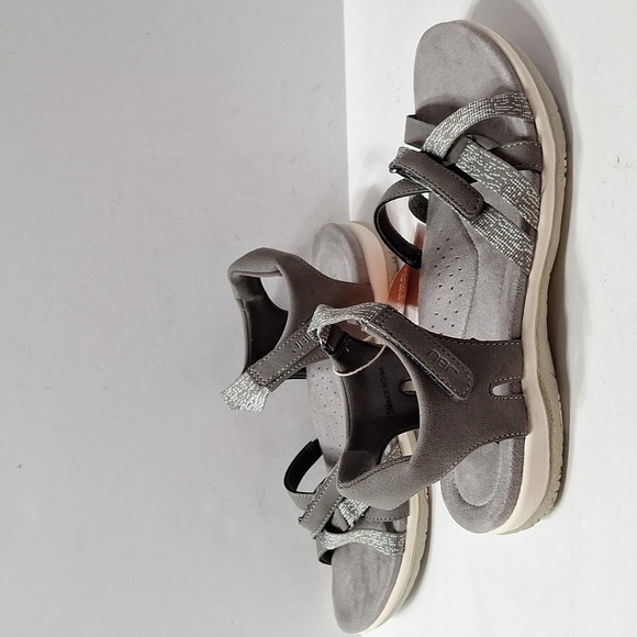 JBU by Jambu (NEW) Gray White Sonia Comfort Adjustable Strap Sandal Size 7.5 - Picture 9 of 10